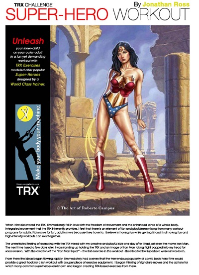 TRX Superhero Workout Cover
