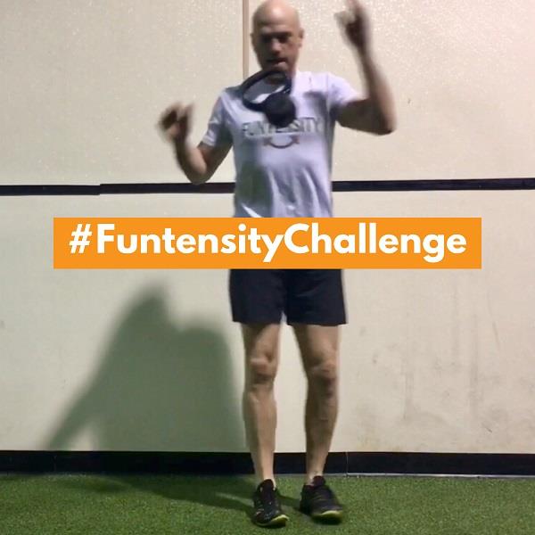 Funtensity Challenge - Side Lunge Catch